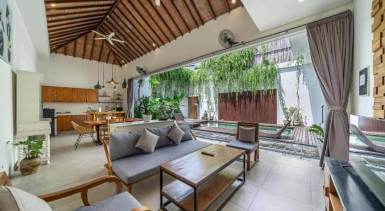 Modern Tropical 2BR Villa in Seminyak Kuta with Pool & Garden — photo 5