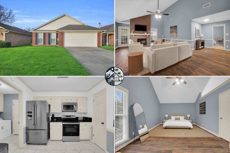 Vacation home with fast internet, grill & yard in Montgomery