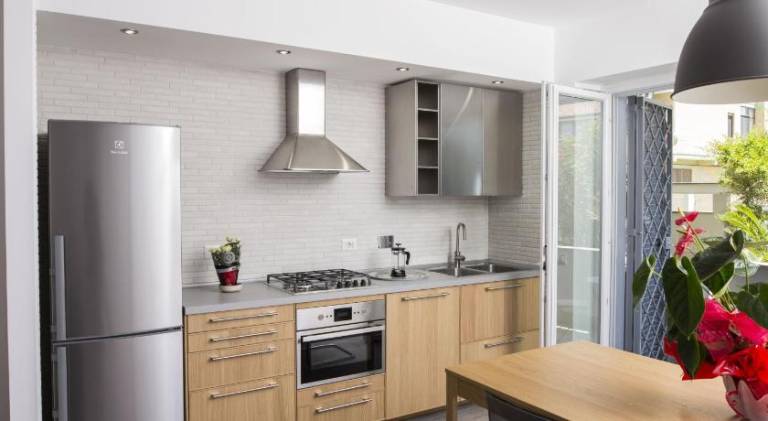Apartment with patio & garden in Fiumicino