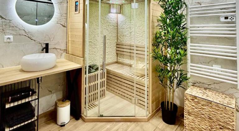 Detente et Sauna Privatif - T2 Cosy St-Geraud in Aurillac