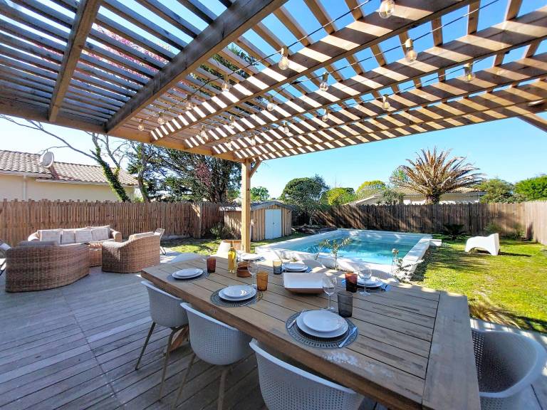 Ferienhaus in La Teste-de-Buch, Aquitanien f&uuml;r max. 6 Personen am Atlantik