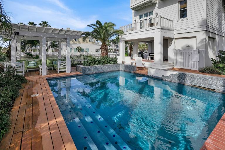 Lotus Villa - Private beach house with Pool and Hot Tub in South Padre Island, TX