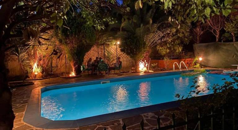 Ancient Olympia Luxury Pool Villa Palace 4Bedroom in Archaia Olympia