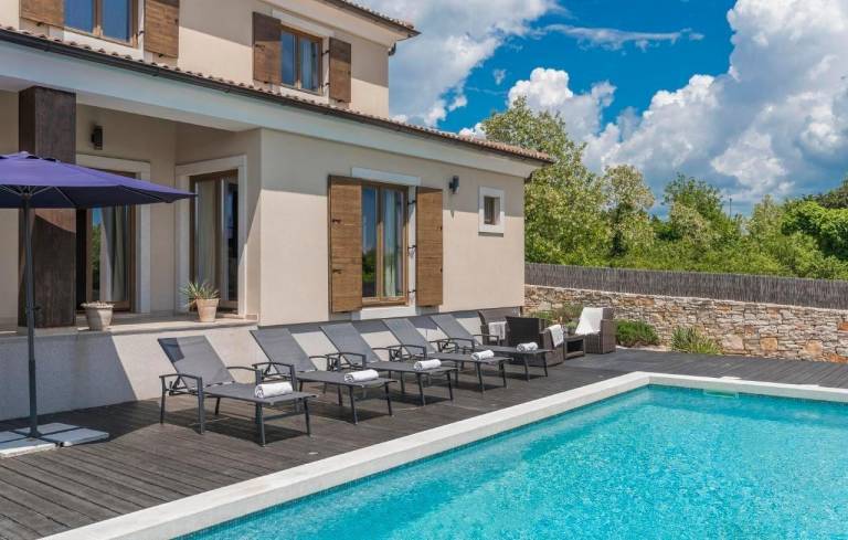 Ferienhaus in Butkovići, Juršići für max. 12 Personen Ferienhaus in Butkovići, Juršići für max. 12 Personen