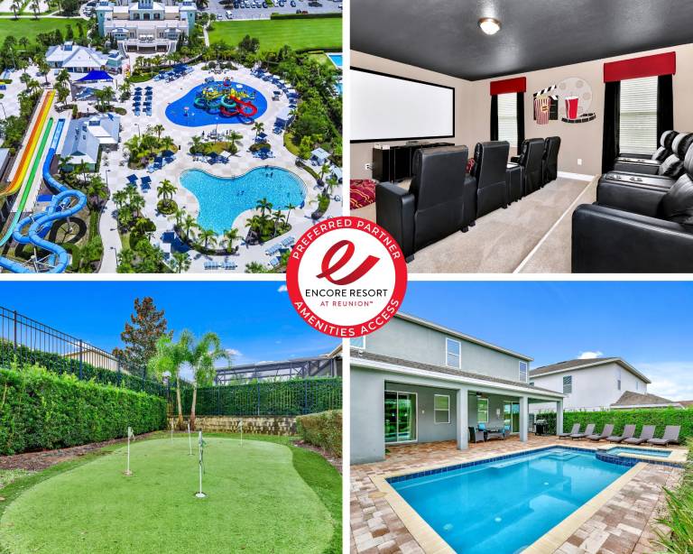 Vacation home with private pool & hot tub in Osceola, FL