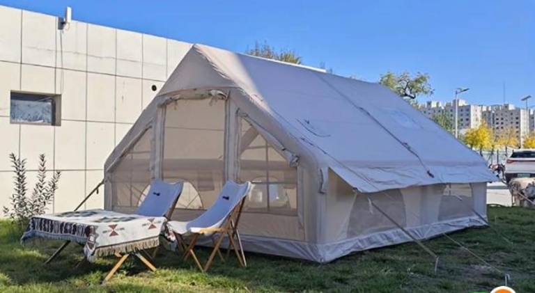 Tent with barbecue, yard & patio in Borgholm