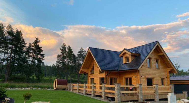 Domek w stylu alpejskim Nowa Leśna