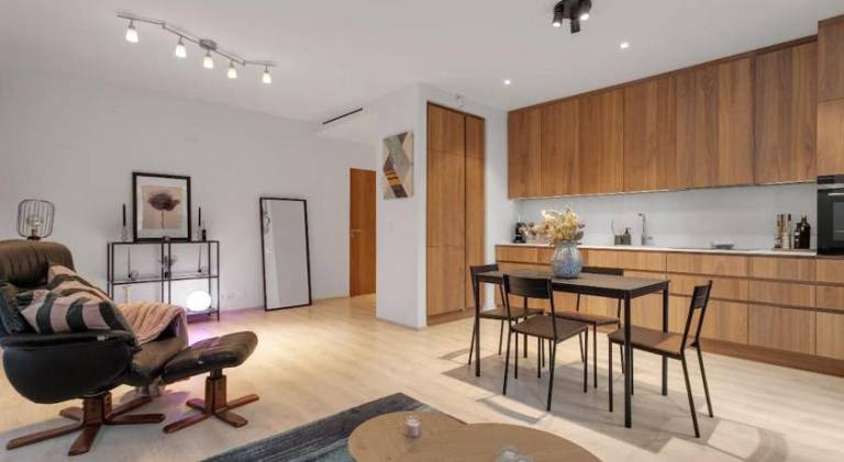 Apartment with grill in Reykjavik