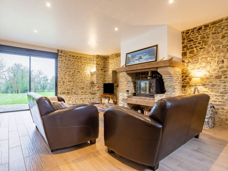 Ferienhaus mit Hund in Surville, Normandie f&uuml;r max. 4 Personen