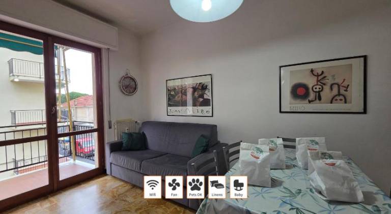 Apartment | Pets are welcome in Loano
