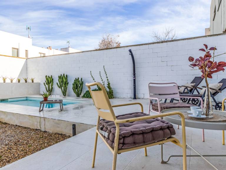 Ferienhaus in Poble Nou, Amposta für max. 6 Personen