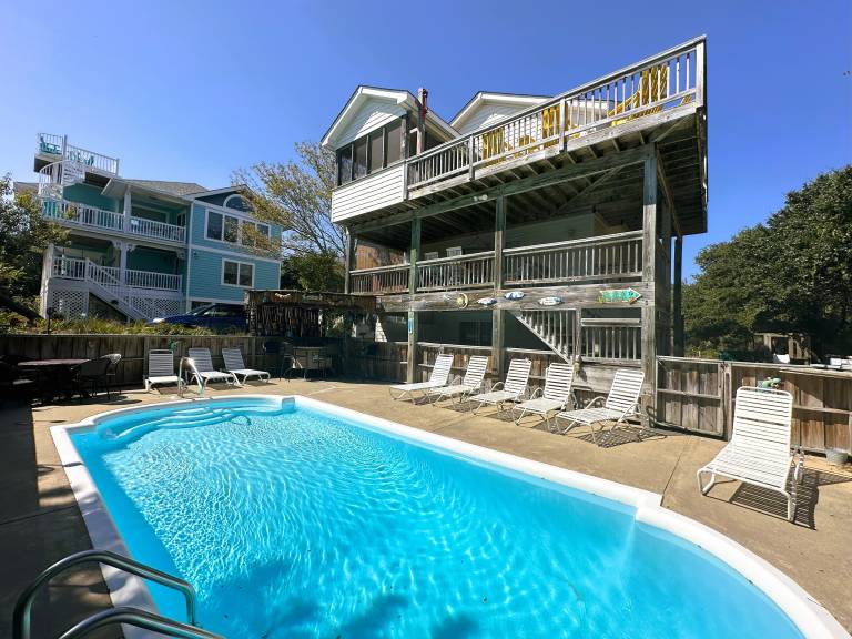House with BBQ in Outer Banks, NC