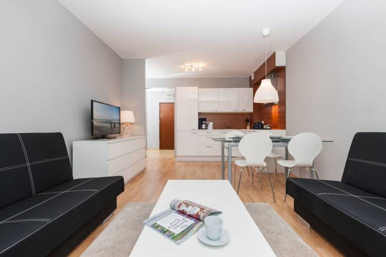 Children-friendly rental apartment with yard | Beach nearby | Pets are welcome in Swinoujscie