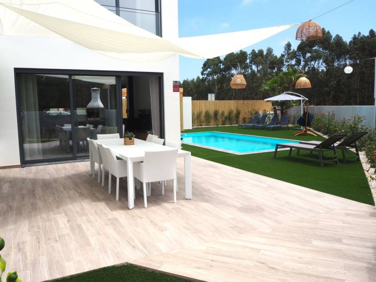 Ferienhaus in São Martinho do Porto, Atlantikküste f&uuml;r max. 8 Personen am Atlantik