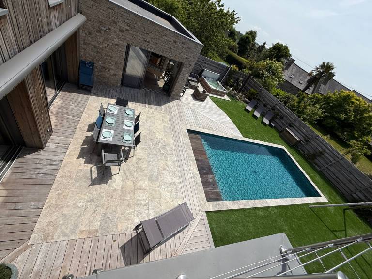 Villa 'Breizh'ome' with Private Pool, Private Terrace, and Wi-Fi — photo 3