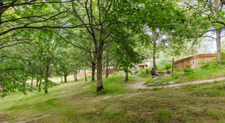 Lodge with terrace & yard — photo 4