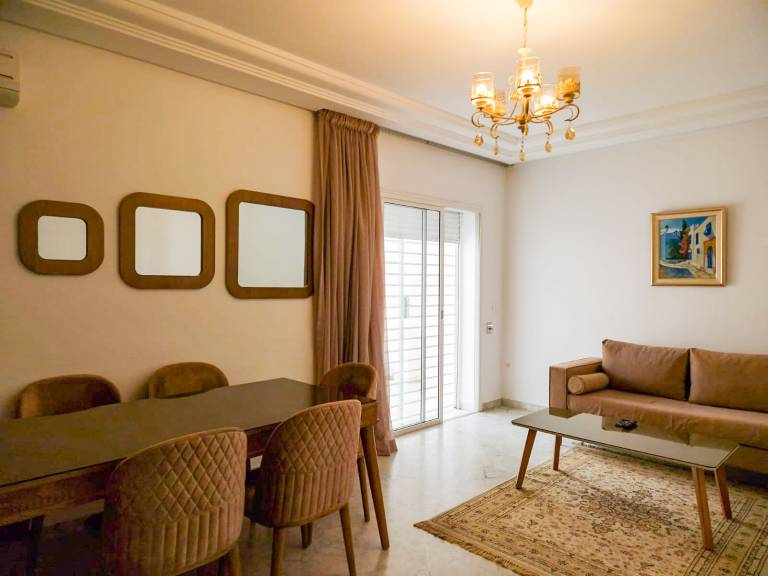 Apartment with yard | Garden view in Tunis