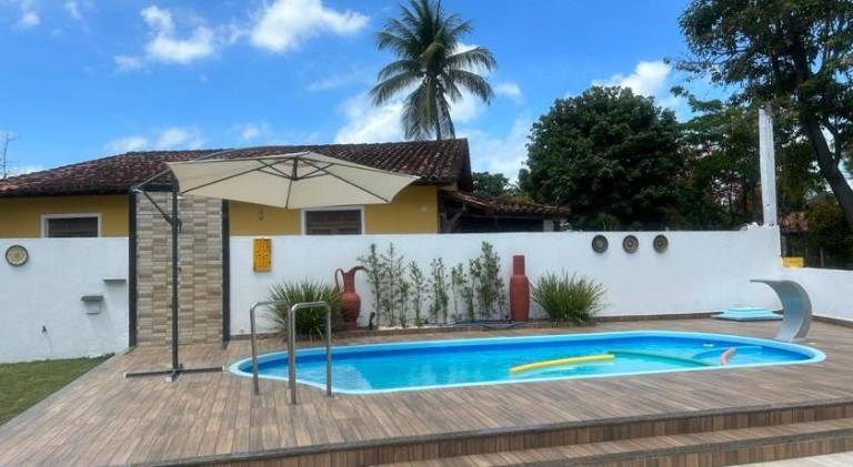 Charming house with pool | Beach nearby | Pets allowed in Santos