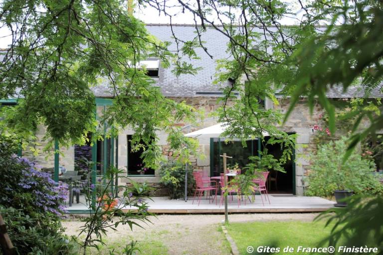 Ferienhaus mit Hund inArzano, Atlantikküste Frankreich Atlantikküste f&uuml;r max. 6 Personen