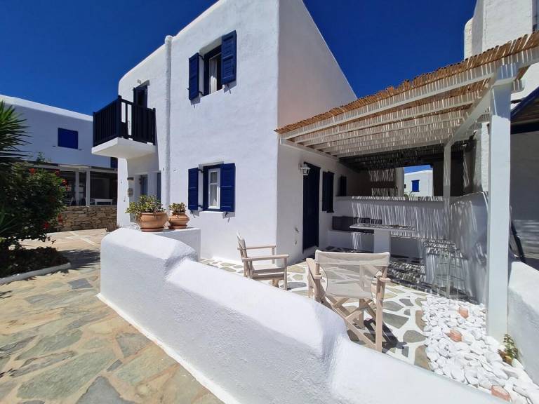 Fully equipped vacation home with terrace, garden & pool | Pet-friendly in Mykonos