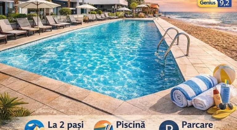 Lovely apartment with pool | Dogs allowed in Constanta