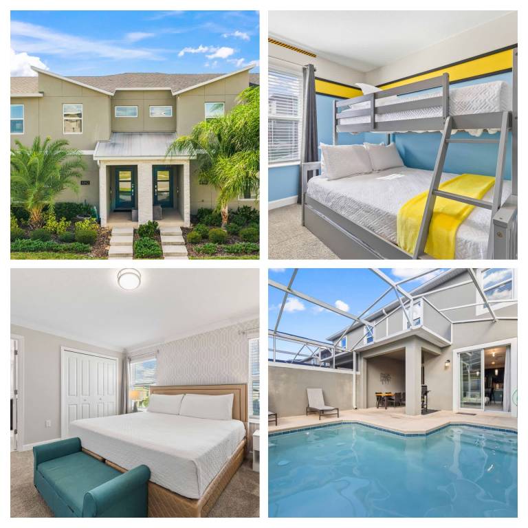Family-oriented ample villa with pool | Pets allowed in Osceola, FL
