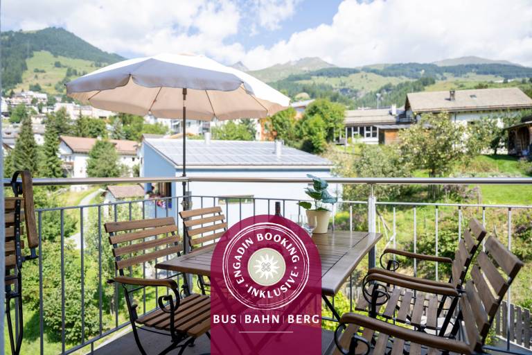 Ferienwohnung mit Hund in Scuol f&uuml;r max. 6 Personen