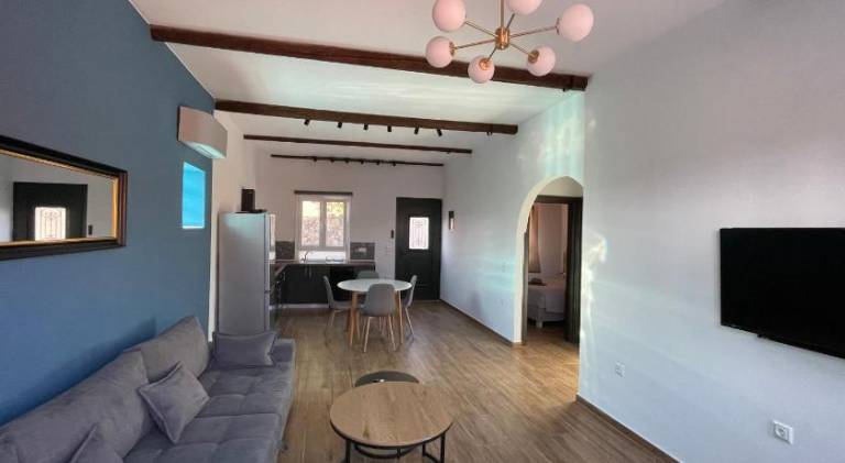 Holiday apartment with patio in Lesvos