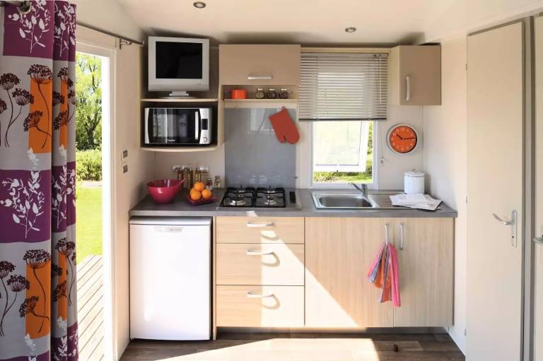 Camping Le Marqueval - Mobile home Super Astria 16.1m² - 1 Bedroom 2 people — photo 3