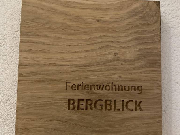 Ferienwohnung Bergblick