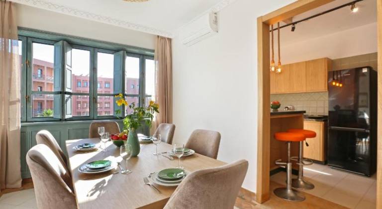 Spacious 3Br Apartment-Pool&AC- Heart of Marrakech- Hivernage — photo 3