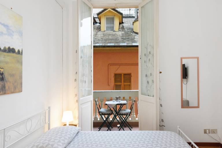 Apartment 'Lucia Genova Aeroporto' with Balcony, Wi-Fi and Air Conditioning in Genoa
