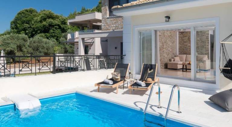 Villa with private pool & terrace | Pets allowed in Thasos