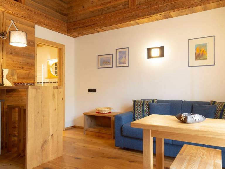 Ferienwohnung in Campill, Pedraces f&uuml;r max. 2 Personen