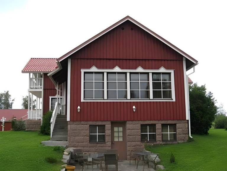 Apartment with patio, garden & barbecue in Mikkeli