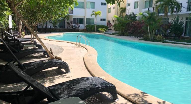 Holiday apartment with patio, barbeque & pool | Perfect for remote work | Dogs allowed in Playa del Carmen