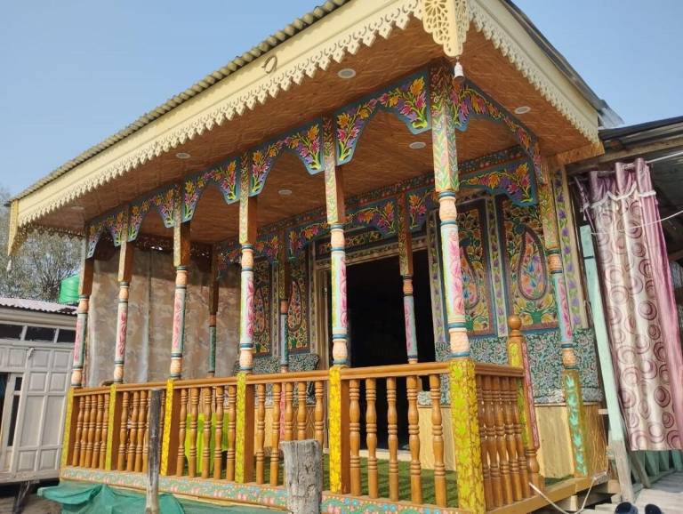 Houseboat city of Kashmir in Srinagar