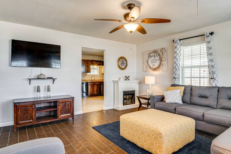 Walk to Town: Home w/ Yard in Brenham! in Brenham, TX