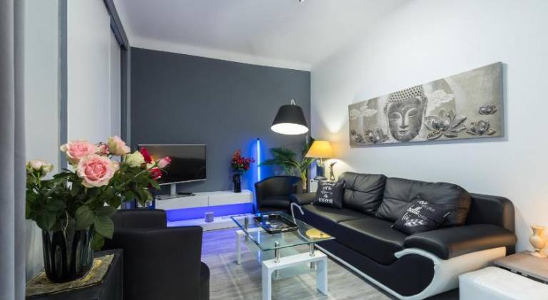 Beau 3 pieces, 7 pers, 2 terrasses, centre, calme, securite in Thiers