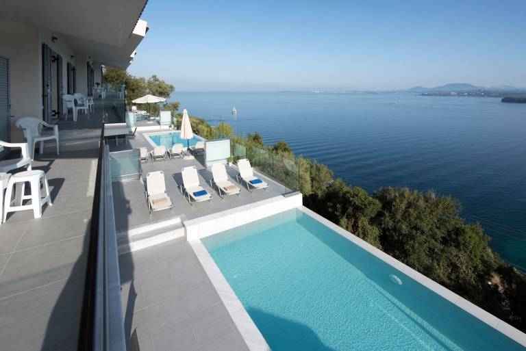 Exquisite Corfu Retreat 3 Bedrooms Villa Thea Pyrgi Panoramic Sea Views — photo 3
