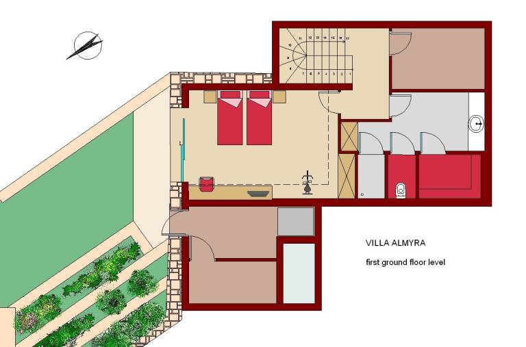 Villa with patio, private pool & yard — photo 2