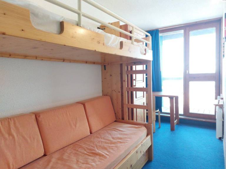 50m from shops, 4th floor, view valley, balcony, tv, 65m², Les Arcs — photo 2