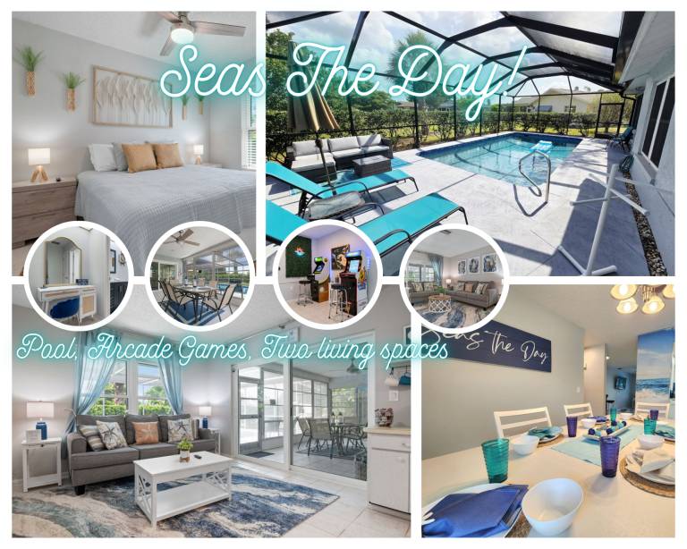 Family-oriented nice house with barbeque & private pool | Dogs allowed in Bradenton, FL