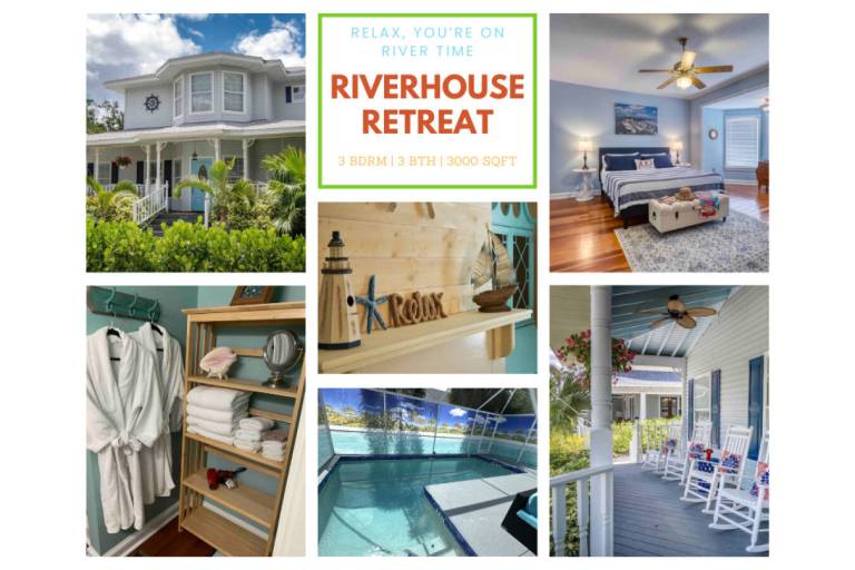 Heated Pool Riverfront / Ferry to Beach /Game Room in Bradenton, FL