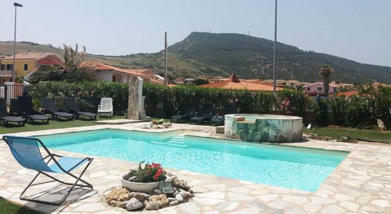 Rental apartment with pool in Valledoria