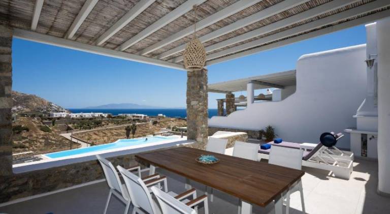 Lovely apartment with private pool, terrace & garden | Beach nearby | Pets are welcome in Mykonos