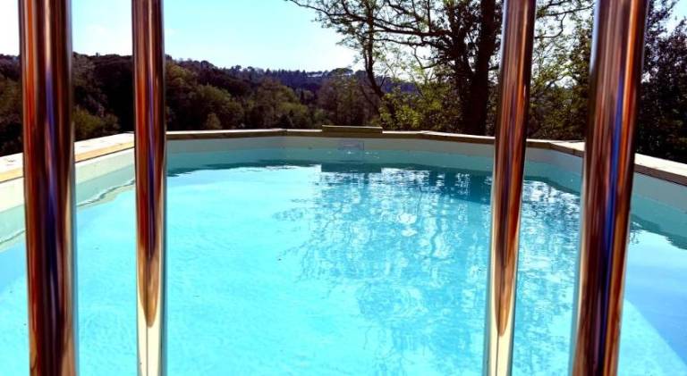 House with yard, barbeque & private pool in Casciana Terme Lari