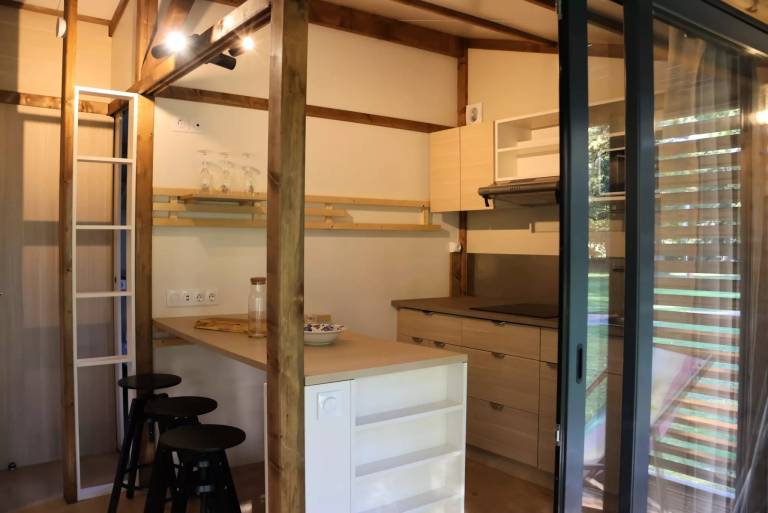 Camping of the Mother Water - Large Eco Lodge 35m² - 3 bedrooms - 17m² terrace - 7 people — photo 3