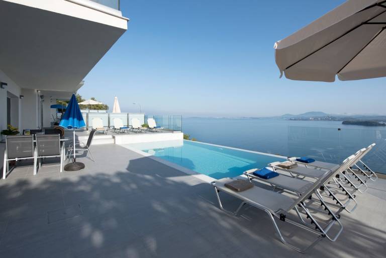Exquisite Corfu Retreat 3 Bedrooms Villa Thea Pyrgi Panoramic Sea Views — photo 5