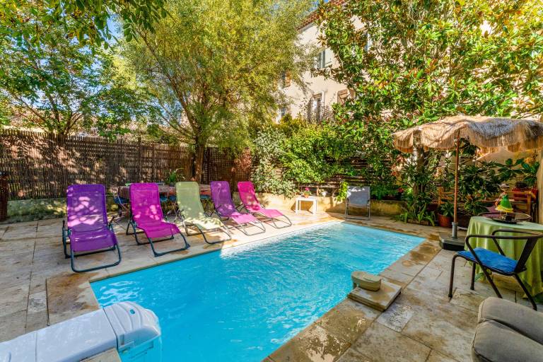 Apartment 'Gîte Marie - Monteux' with Private Pool, Wi-Fi and Air Conditioning — photo 2